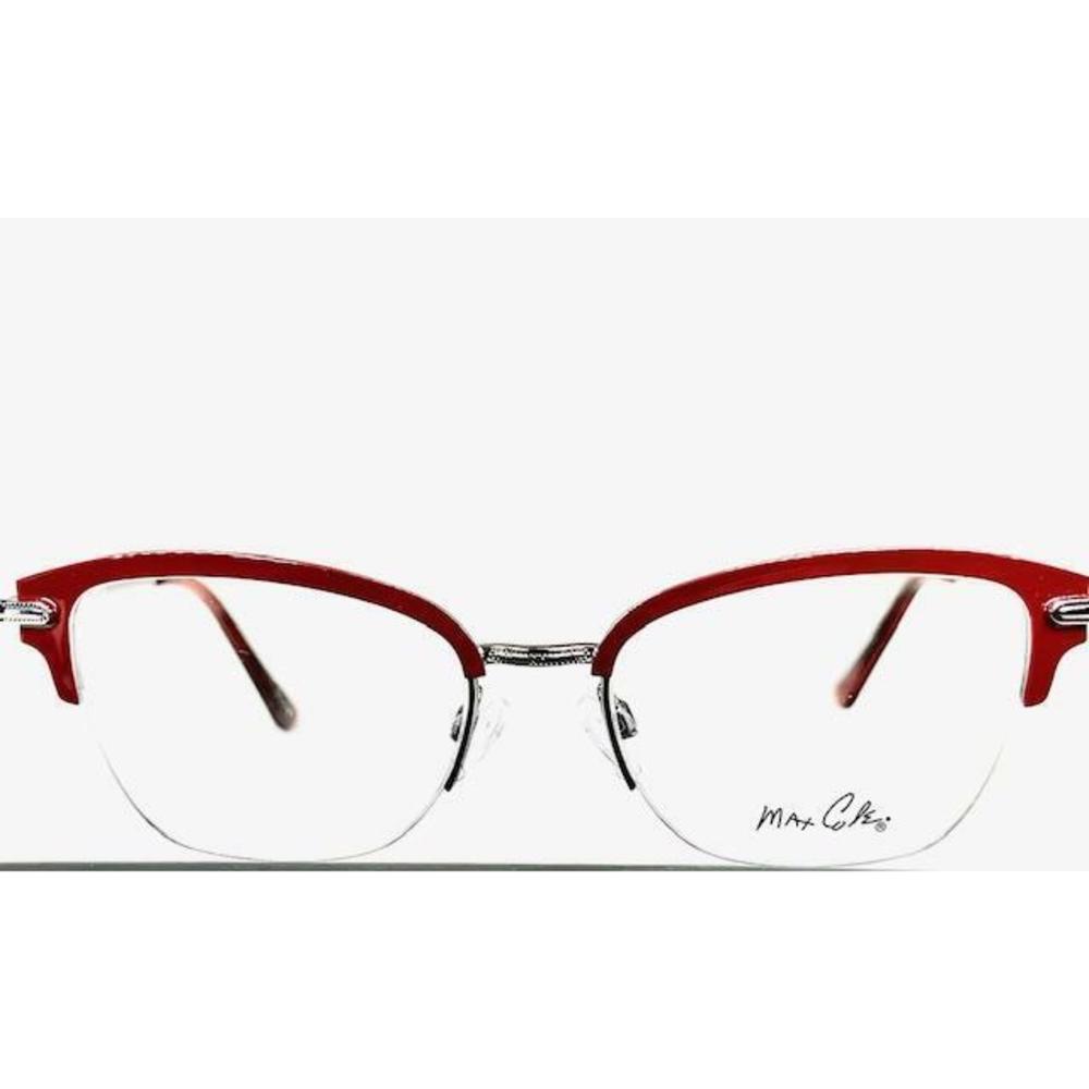 New Max Cole MC-1517 Col.30 Reddish Brown (Mauve) Eyeglasses 51/17/140